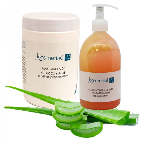 Cosmetic Body Treatment Kosmetiké Aloe Vera Body Care: Repairing, moisturizing and nourishing effect